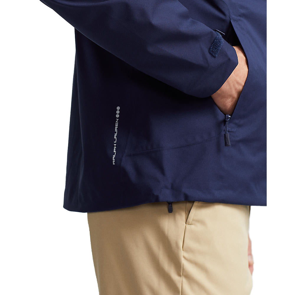 RLX Ralph Lauren Deluge Waterproof Golf Jacket - French Navy