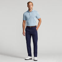 RLX Ralph Lauren Solid Airflow Performance Polo Golf Shirt - Vessel Blue