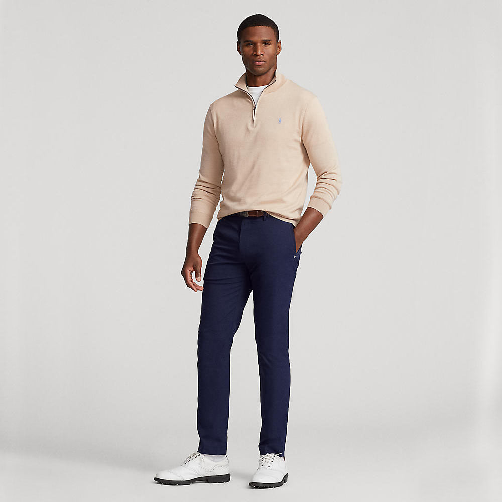 Polo Performance Ralph Lauren 1/4 Zip Coolmax Knit - Basic Sand