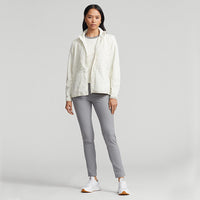 RLX Ralph Lauren Women's Hybrid Full-Zip Jacket - Chic Cream