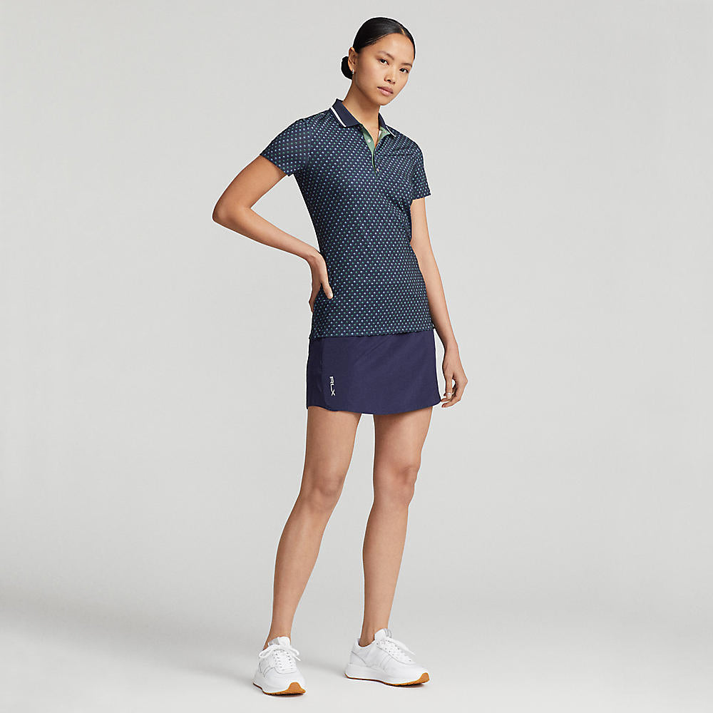 RLX Ralph Lauren Women's Printed Airflow Polo Golf Shirt - Sport Diamond