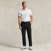 RLX Polo Performance Ralph Lauren Tour Pique Golf Polo Shirt - Pure White