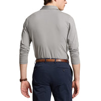 RLX Ralph Lauren Stretch Lisle Golf Polo Shirt - Peak Grey