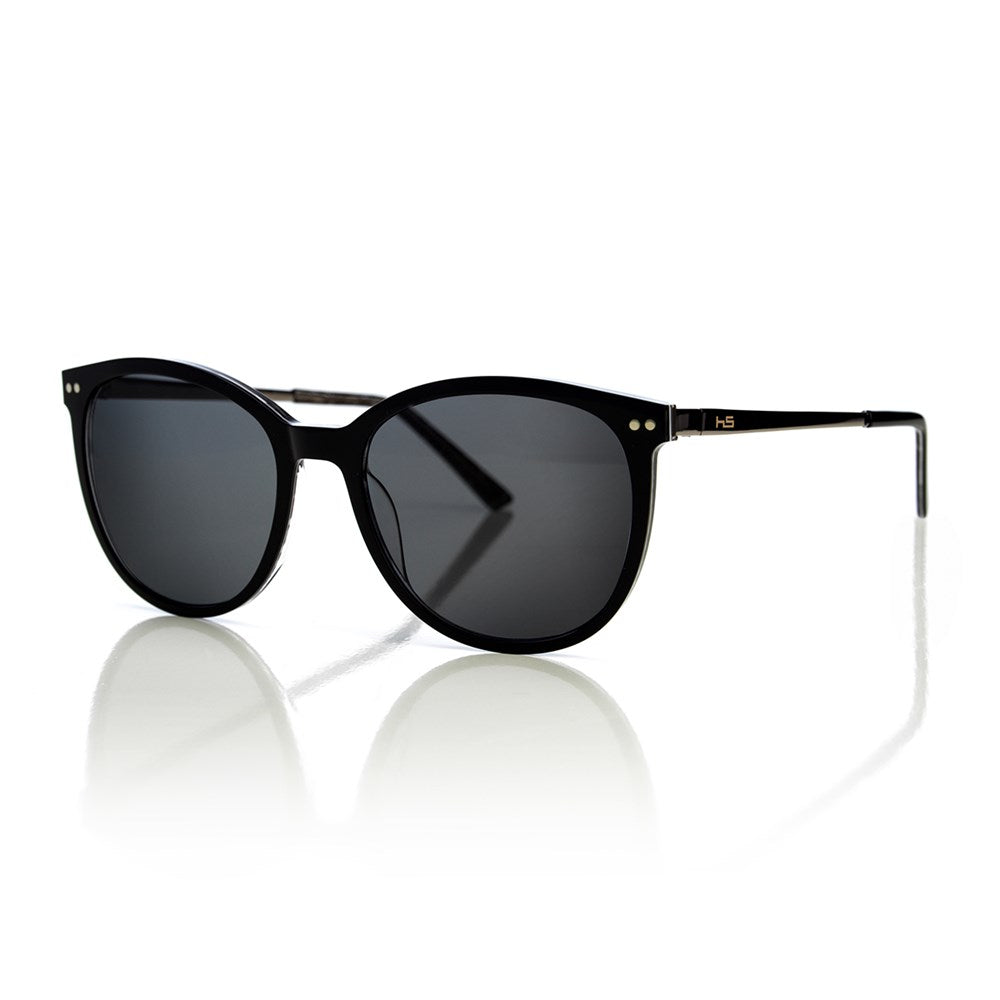 HS Eyewear Daisy - Shiny Black / White / Grey Leo Pattern