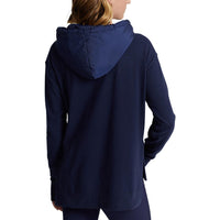 RLX Ralph Lauren Women's Logo Cloud Fleece Hoodie - French Navy