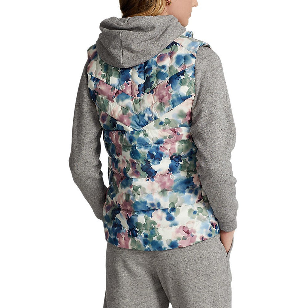 RLX Ralph Lauren Women's Printed Insulated Vest - Watercolour