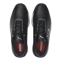 Puma PROADAPT ALPHACAT Leather Golf Shoes - Puma Black/Puma Silver