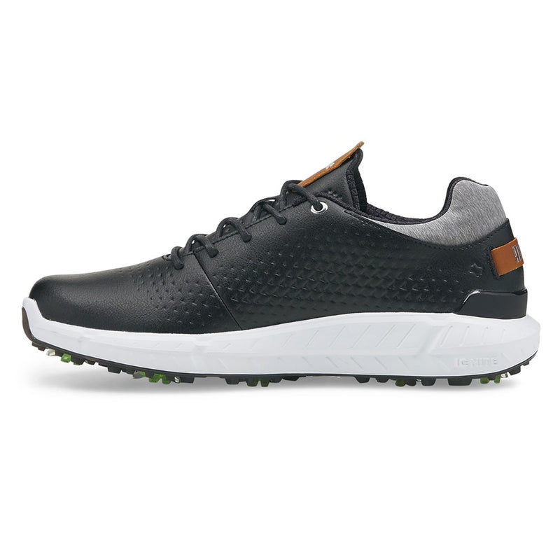 Puma IGNITE ARTICULATE Leather Golf Shoes - Puma Black/Puma Silver