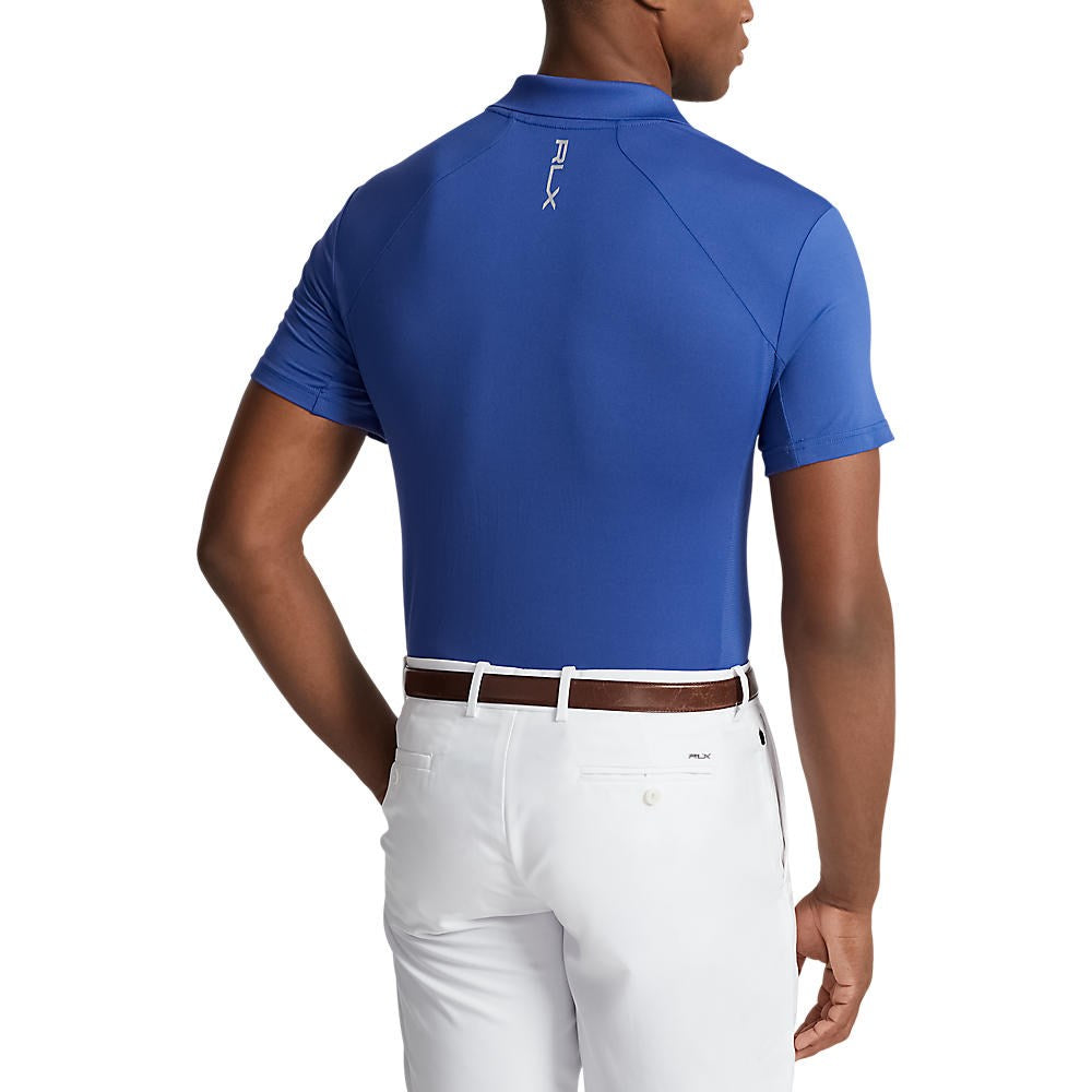 RLX Ralph Lauren Stretch Jersey Golf Polo Shirt - Royal Navy