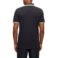 Boss Paddy Cotton Pique Polo - Charcoal