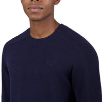 Castore Knitted Golf Crew Neck - Midnight Navy