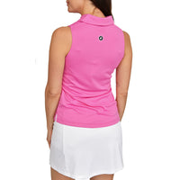 Cross Women's Primus Sleeveless Golf Polo - Heather