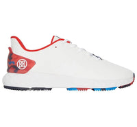 G/FORE Camo Accent MG4+ Golf Shoes - Snow/Poppy