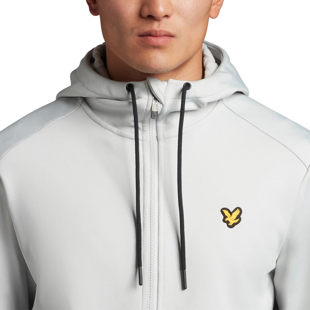 Lyle & Scott Windjammer Water Resistant Hoodie - Pebble