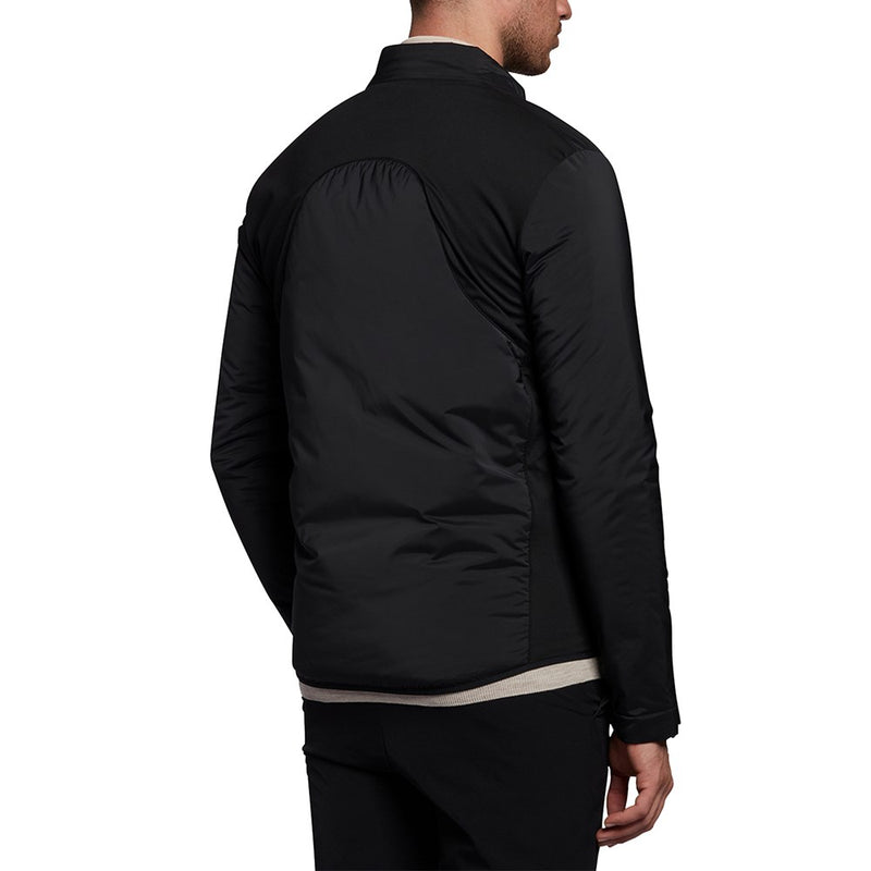 Lyle & Scott Tonal Eagle Golf Primaloft Water Resistant Jacket - Jet Black