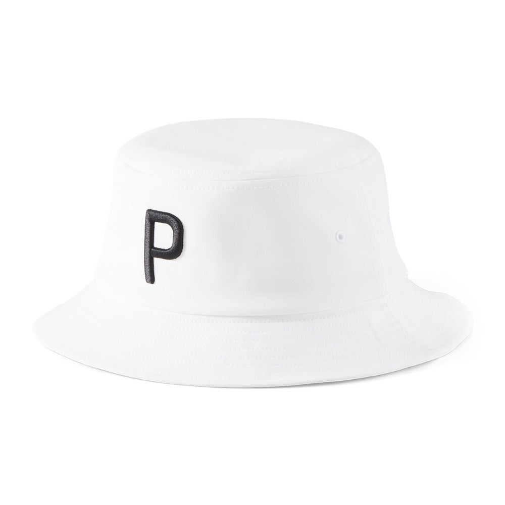 Puma Bucket P Golf Hat - White Glow