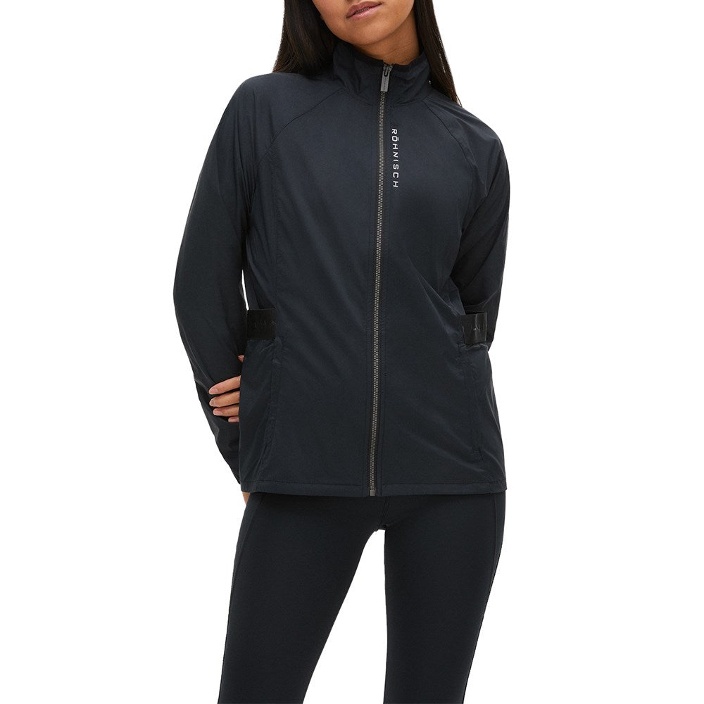 Rohnisch Women's Miles Wind Jacket - Black