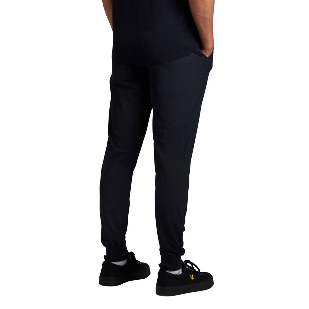 Lyle & Scott Airlight Cuffed Jogger Golf Trousers - Dark Navy