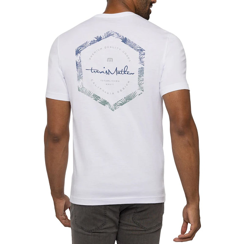 Travis Mathew Cash Bag Tee - White