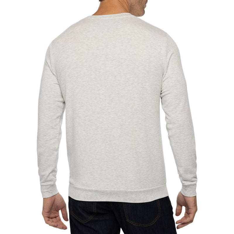 Travis Mathew Gulf City Crewneck - Heather Light Grey