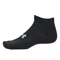 Under Armour Unisex Core Low Cut 3-Pack Socks - Black