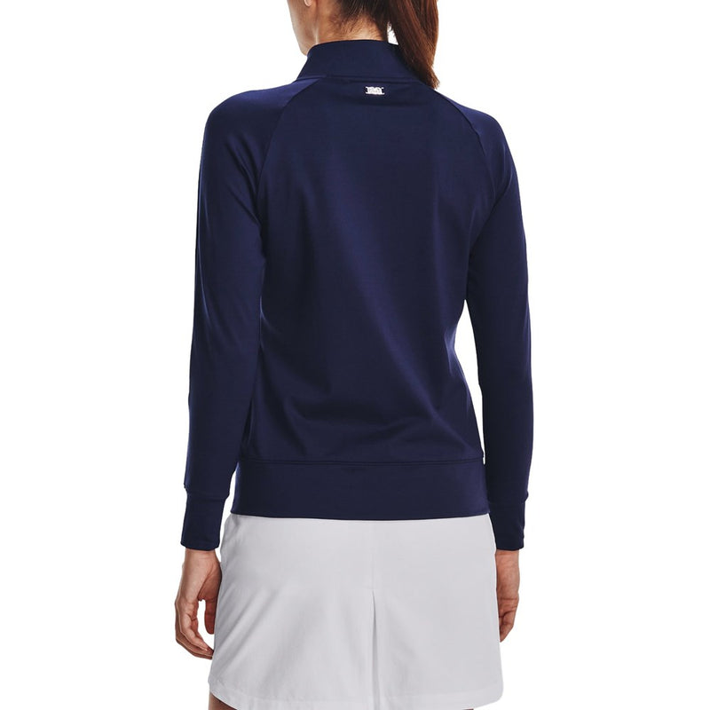 Under Armour Women's Storm Mid-Layer Golf Full Zip - Navy